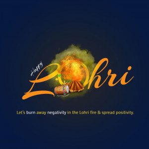 Happy Lohri hd images poster banner status and hd photos